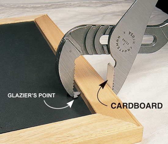 Pliers squeeze point home