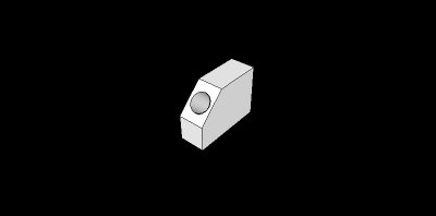 45 degree drill guide block